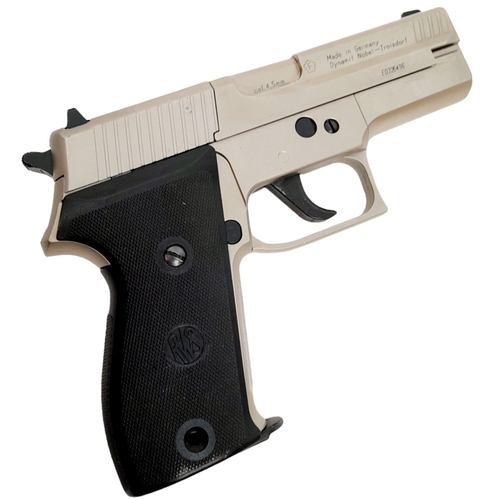 505 - A RWS Co2 Powered .177 Pellet Air Pistol Model 225. Complete with Pellets, Two Magazines, Manual and... 