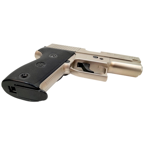 505 - A RWS Co2 Powered .177 Pellet Air Pistol Model 225. Complete with Pellets, Two Magazines, Manual and... 