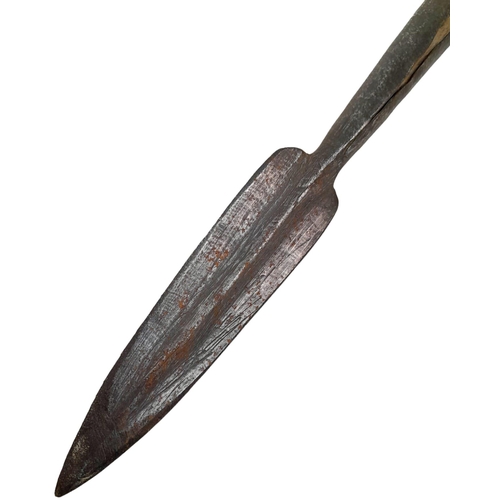 526 - A South African Zulu Assegai Stabbing Spear. 73cm Length