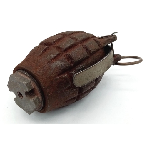 700 - INERT Israeli No 36 Hand Grenade circa late 1940’a-erly 1950’s. UK Mainland Sales Only.