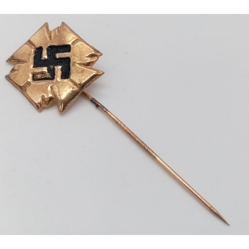 529 - 3rd Reich Patriotic Stick Pin in original box.