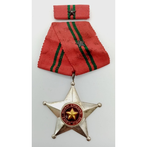 929 - Vietnam War Era North Vietnamese Army Military Medal of Merit.