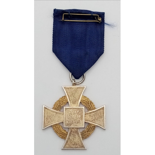 616 - 3rd Reich Civil Service 50 Year Medal  “Für treue Arbeit” (“For Faithful Work”)