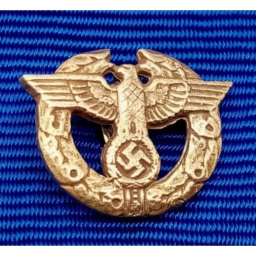 679 - 3rd Reich 18 Year Long Service Medal with stick pin of the Customs and Border Control.