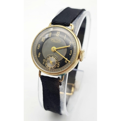 718 - 3 vintage ladies watches .  a/f