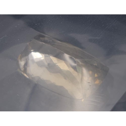 654 - A 40.99ct Brazil Citrine Gemstone.  AIG Milan Sealed and Certified. Ref: ZK 004