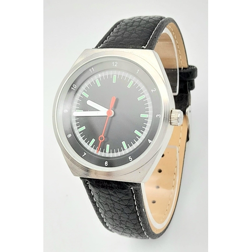 788 - A Parcel of Three Military designed Homage Watches Comprising; 
1) German Defense Force Watch (40mm ... 