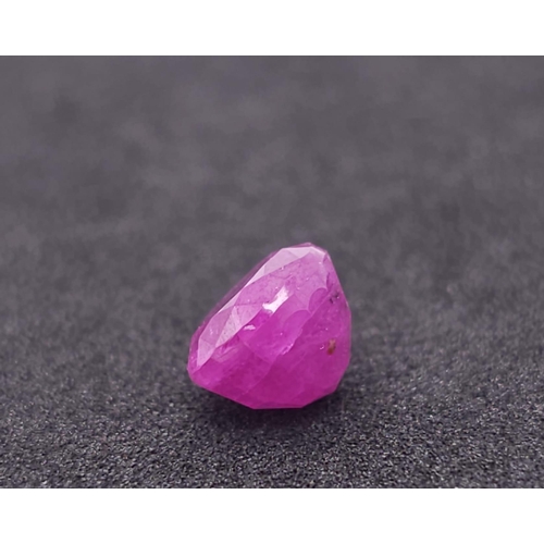 895 - A 2.91ct Burma Untreated Ruby Gemstone - GFCO Swiss Certified. ZK-033