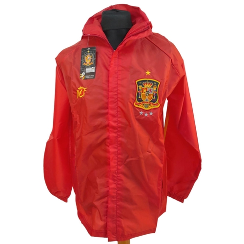 701 - A Spain National Football Team Windbreaker Jacket (licensed). As new with tag. XL