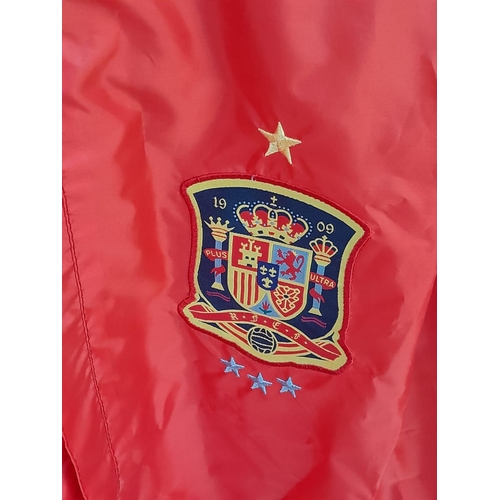 701 - A Spain National Football Team Windbreaker Jacket (licensed). As new with tag. XL