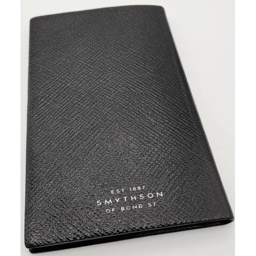 1126 - ZENITH WATCH COMPANY LEATHER NOTEBOOK MADE BY SMYTHSON OF BOND STREET LONDON