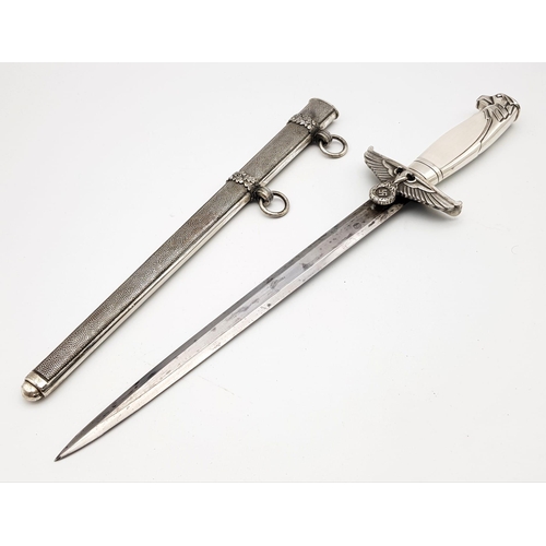 303 - A WW2 German Diplomats Dagger - these stylish daggers had fake mother of pearl handles. This is a ve... 