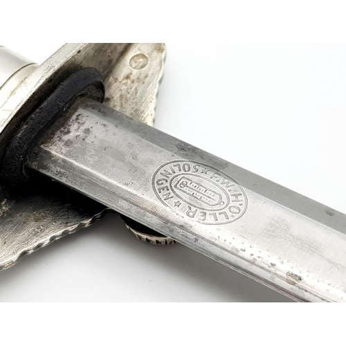 303 - A WW2 German Diplomats Dagger - these stylish daggers had fake mother of pearl handles. This is a ve... 