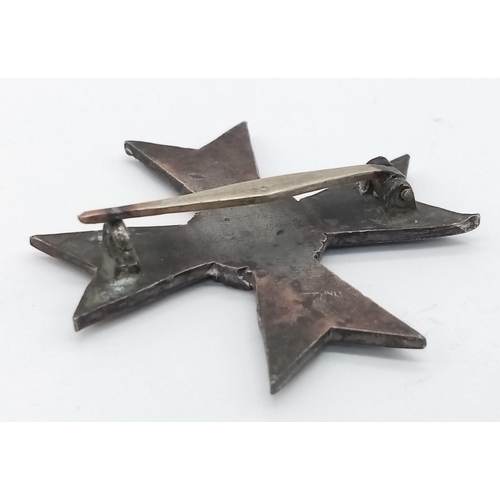 271 - 3rd Reich German War Merit Cross First Class with without swords, (non-combatant) die-struck constru... 