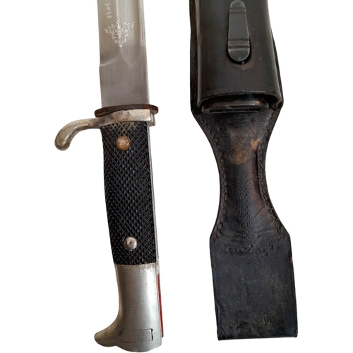 146 - 3rd Reich SA Transitional Period Dagger with both the Makers name (Carl Wüsthof) and the Rzm marking... 