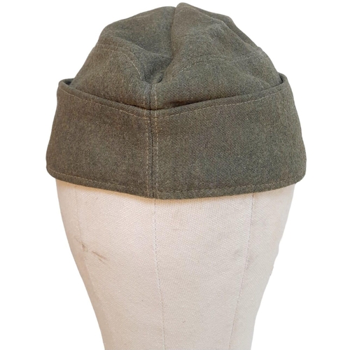 187 - 3rd Reich M34 Army Overseas Cap. Made by Schubt, Berlin. Super condition for its age