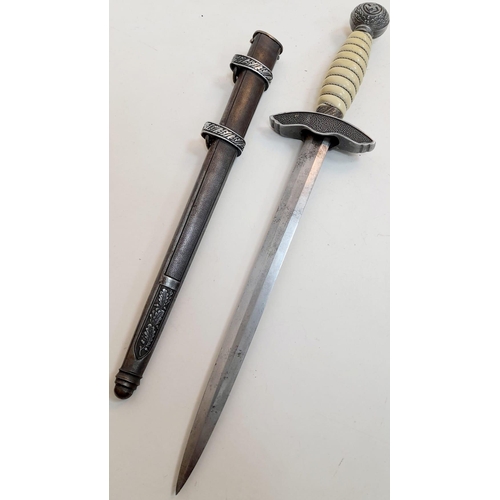 90 - 3rd Reich 2nd Pattern Luftwaffe Officers Dagger. Produced by wMw Waffen Circa 1937. Alas there is a ... 