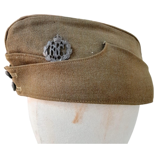 404 - WW1 Royal Fling Corps Officers Side Cap.