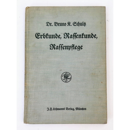 335 - 1934 Edition of the German Book Heredity, Racial Science, Racial Care. A Guide for self-study and te... 