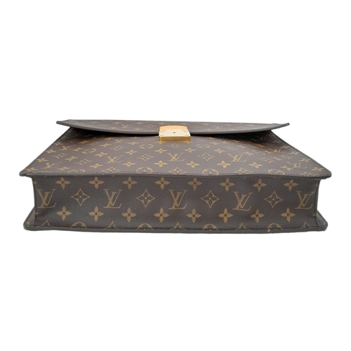 331 - AN IMMACULATE LOUIS VUITTON CLASSIC BRIEF CASE IN UNUSED CONDITION WITH ORIGINAL DUST COVER .   38 X... 