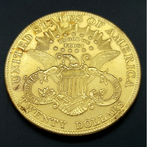 1 - A $20 GOLD LIBERTY COIN DATED 1907 AND WEIGHING 33.43gms THIS COIN IS IN VERY GOOD CONDITION HAVING ... 