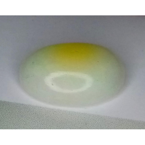 132 - A 2.77ct Ethiopian White Opal Gemstone. Comes with a GFCO certificate in a sealed package.