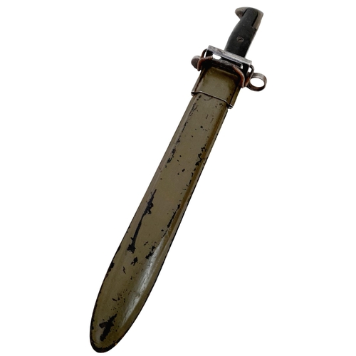 197 - WW2 US M1 Garand Bayonet. Maker AFH-American Fork & Hoe.