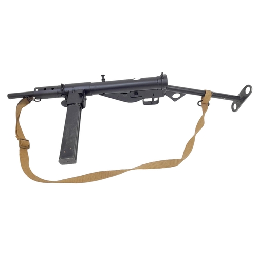 236 - A Deactivated Maltby Sten Sub Machine Gun MKII. This British WW2 weapon was cheap and quick to make ... 