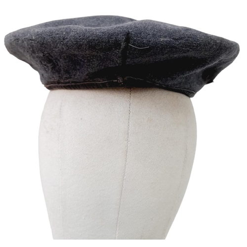 50 - 1944 Dated Polish Army Beret. Maker: A. & J. Gelfer, Glasgow. Found in an attic in the UK, A few lit... 