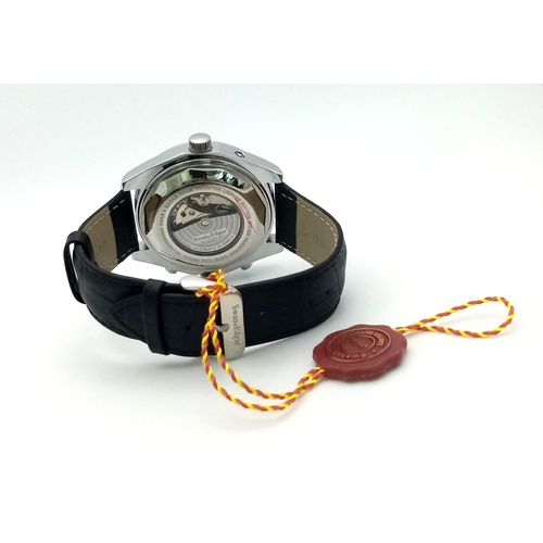 299 - An unworn Men’s Luxury, Limited Edition, Swann & Edgar, London, Model Racecounter Watch. 55mm In... 