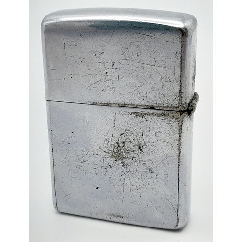 524 - Vietnam Era Zippo Date Coded 1966. Etched to the USS Sutter County LST-1150. This Tank Landing ship ... 