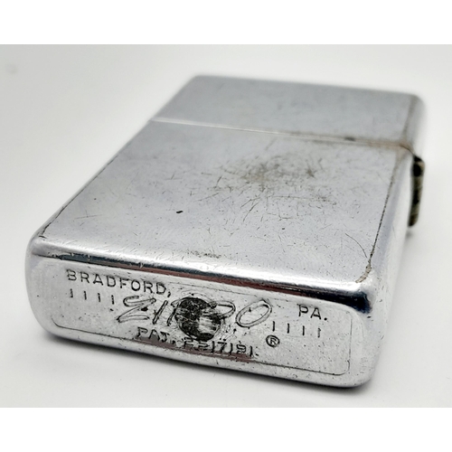 524 - Vietnam Era Zippo Date Coded 1966. Etched to the USS Sutter County LST-1150. This Tank Landing ship ... 