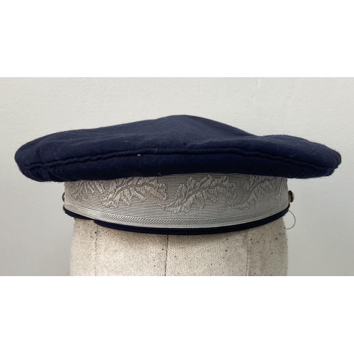 323 - WW2 Polish Jewish Ghetto Police Visor Cap.