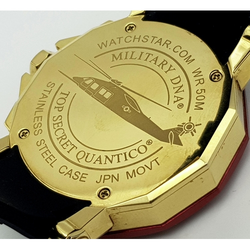 334 - An Unworn, Military DNA, Watch Commemorating the UH-60 Black Hawk ‘Top Secret Quantico’. The Watch i... 