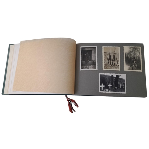 419 - A very interesting Photo Album with no blank pages, depicting a soldiers memento’s serving with 7
Co... 