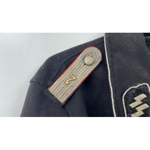 133 - The Dirty Dozen Movie Prop Waffen SS Panzer Wrap Jacket There are some patched holes in the back
whi... 