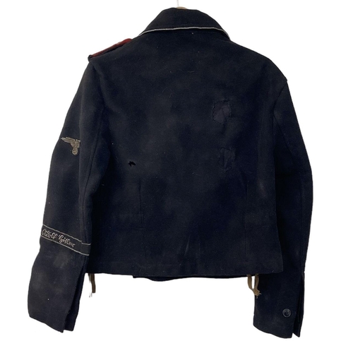 133 - The Dirty Dozen Movie Prop Waffen SS Panzer Wrap Jacket There are some patched holes in the back
whi... 