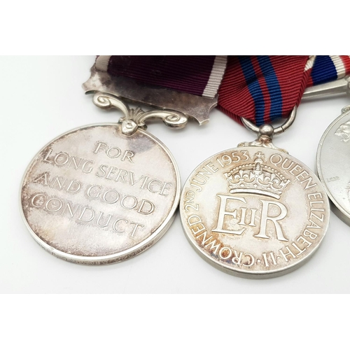 388 - A WW2 long service group of seven medals to the Royal Corps of Signals: consisting of: 1939-1945 Sta... 