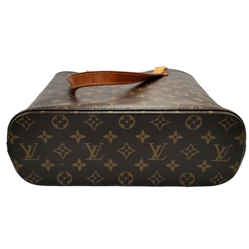 222 - A Louis Vuitton Vavin GM Tote Bag. Monogramed canvas exterior with gold-toned hardware and two leath... 