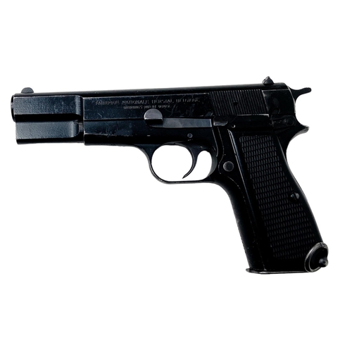 144 - A Deactivated Browning Hi-Power 9mm Semi-Automatic Pistol. Comes with the latest EU deactivation cer... 