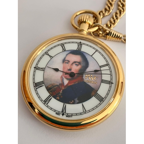 336 - Duke of Wellington POCKET WATCH. Limited Edition of only 500 from the Pocket Watch Company. Complete... 