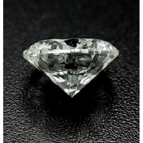 596 - A 1.005ct Brilliant Round Cut Diamond. VVS2 Clarity. H Colour. IDL certificate.