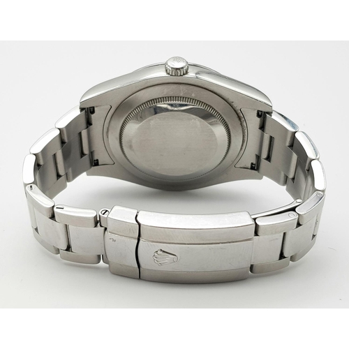 131 - A Beautiful, Refined Rolex Automatic Datejust Gents Watch. 
Model 116300. Oyster-steel bracelet and ... 