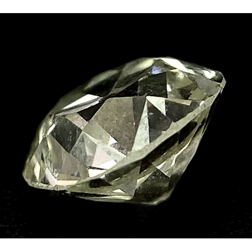 40 - AN OLD CUT/EUROPEAN CUT LOOSE DIAMOND. 0.88ct, lovely clarity. 5.5mm diameter. Ref: 7420