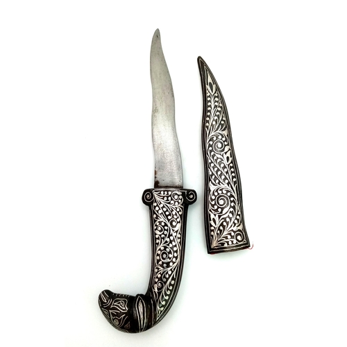 Vintage or Most Likely Antique, Ornate Scroll Detail Ram’s Head Mughal ...