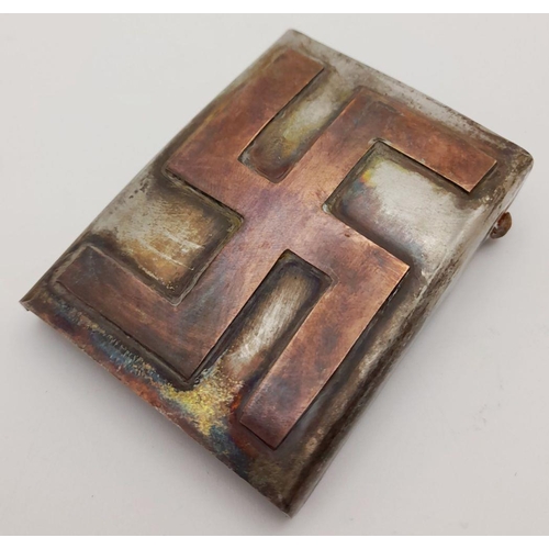 180 - VERY Early 1920’s NSDAP buckle with research material.