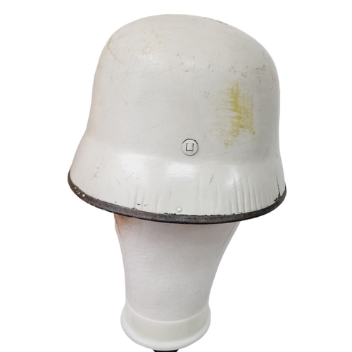 229 - WW2 Lightweight German Red Cross Workers Helmet.