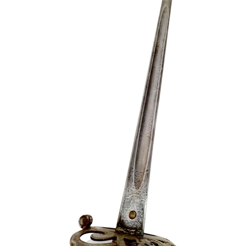 243 - Second Boer War Period British Infantry Officers 1845 Pattern Sword of the Light Infantry. Maker:
Ho... 