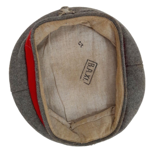 251 - WW1 Imperial German 92nd Infantry Brunswick Regiment Feldmütze (pork pie cap)