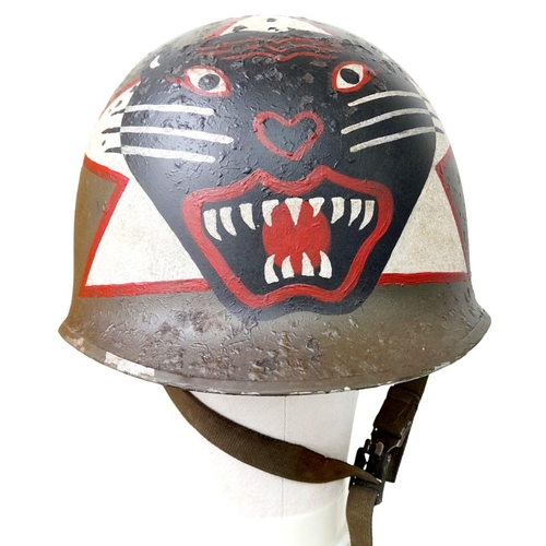 370 - Vietnam War Era 3rd ARVN Rangers Helmet.